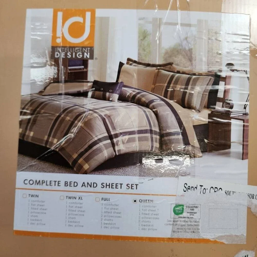 Intelligent Design Robbie 9-Pc. Comforter Set - QUEEN